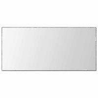 Specchio con luci a strisce a LED-Specchio da bagno Grigio sonoma alto 80 x 37 cm