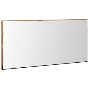 Specchio-Specchio per Bagno Legno vecchio 80 x 37 cm Vetro e Legno Ingegnerizzato