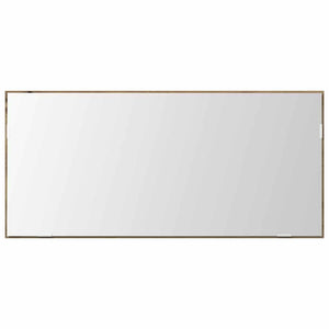Specchio da bagno rovere artigianale 80 x 8.5 x 37 cm 863307
