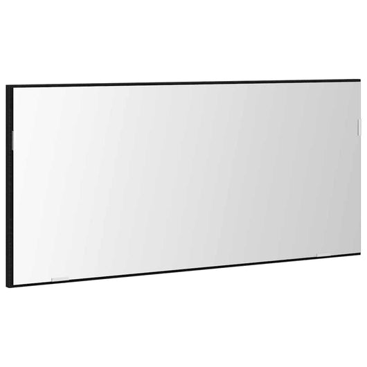 Specchio-Specchio Decorativo Rovere nero 80 x 37 cm Vetro e Legno Ingegnerizzato