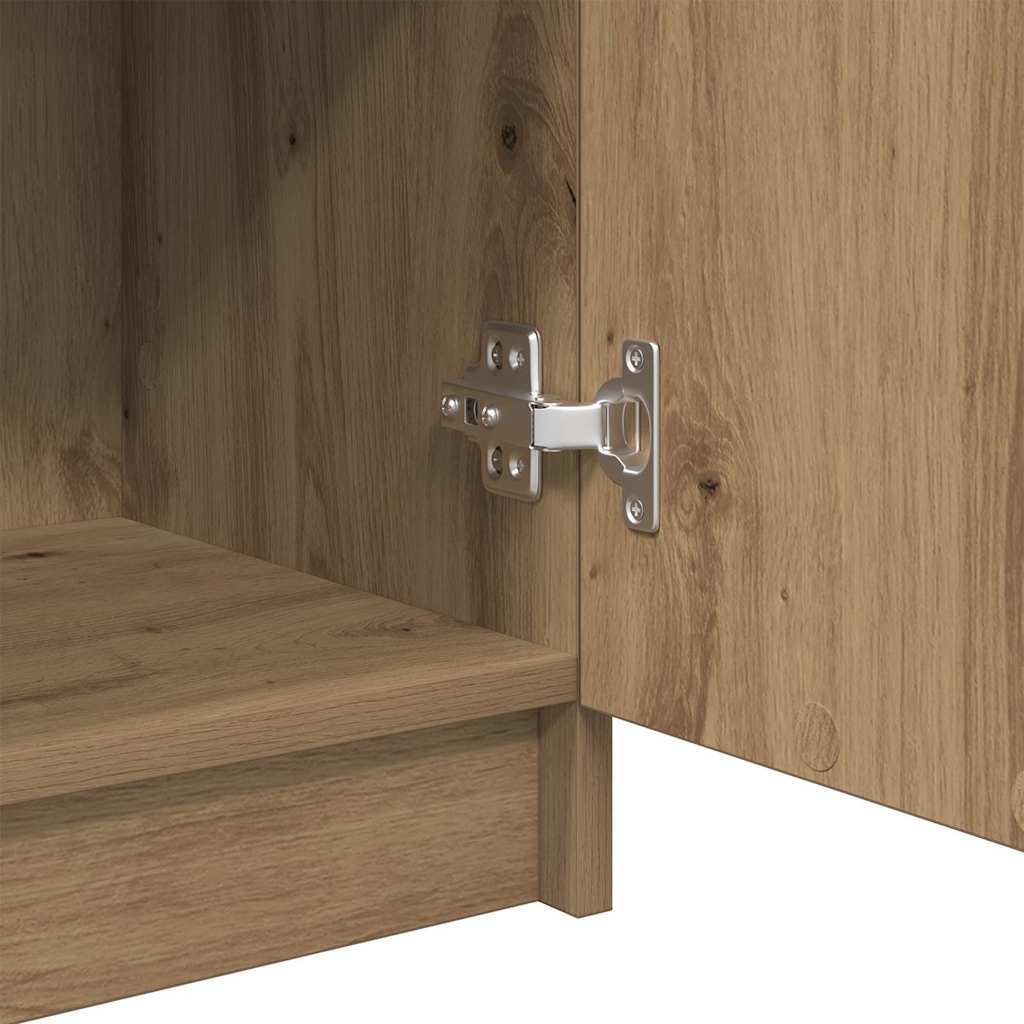 Mobile da Bagno con cassetto rovere artigianale 32 x 34 x 90 cm 863418