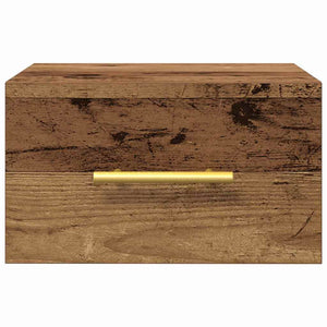 Armadio da Notte 2 pcs Legno vecchio 35 x 35 x 20 cm 863783