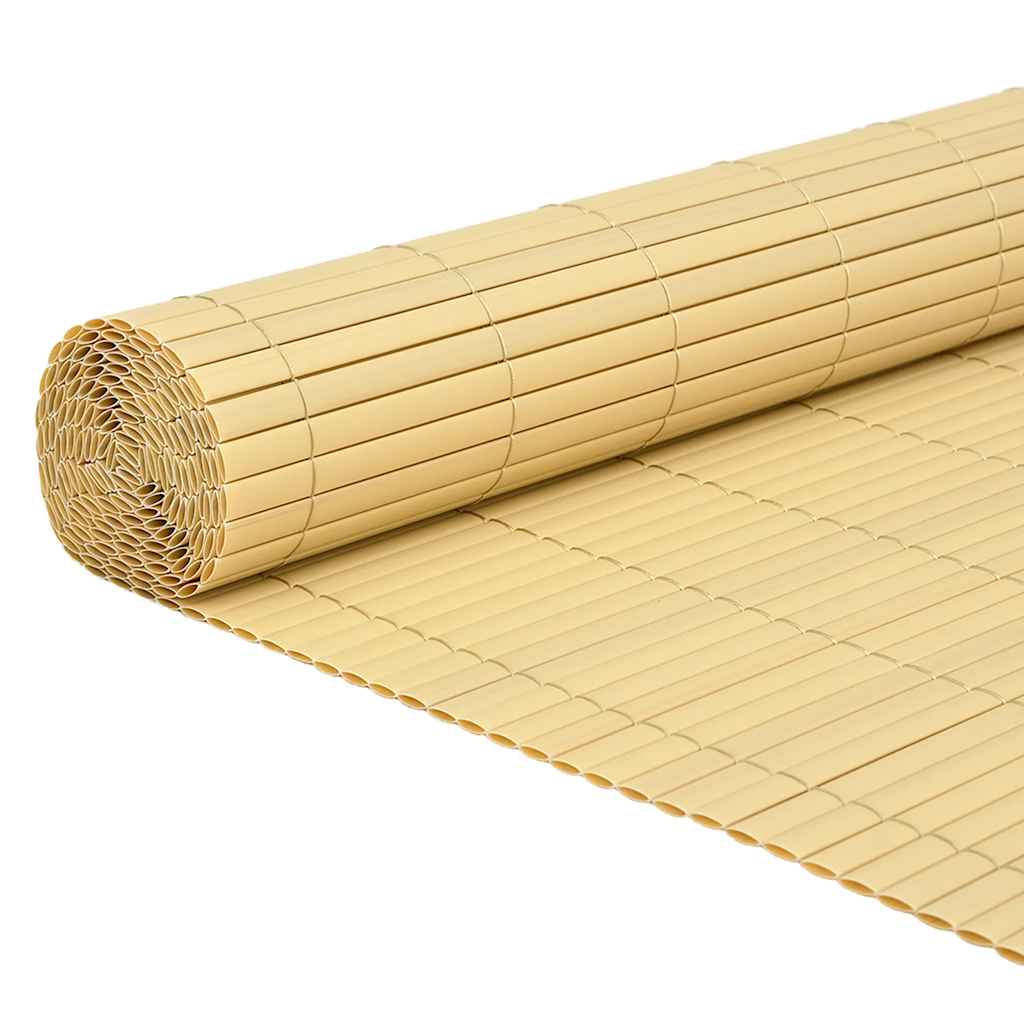 Recinzione da Giardino Bifacciale Gialla 1,8x3 m in PVC 42002620