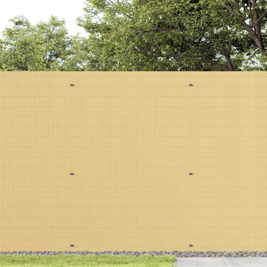 Recinzione da Giardino Bifacciale Gialla 1,8x3 m in PVC 42002620