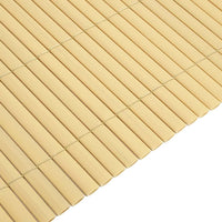Recinzione da Giardino Bifacciale Gialla 1,8x3 m in PVC 42002620