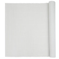 Recinzione da Giardino Bifacciale Bianca 1,8x5 m in PVC 42002623