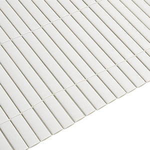 Recinzione da Giardino Bifacciale Bianca 1,8x5 m in PVC 42002623