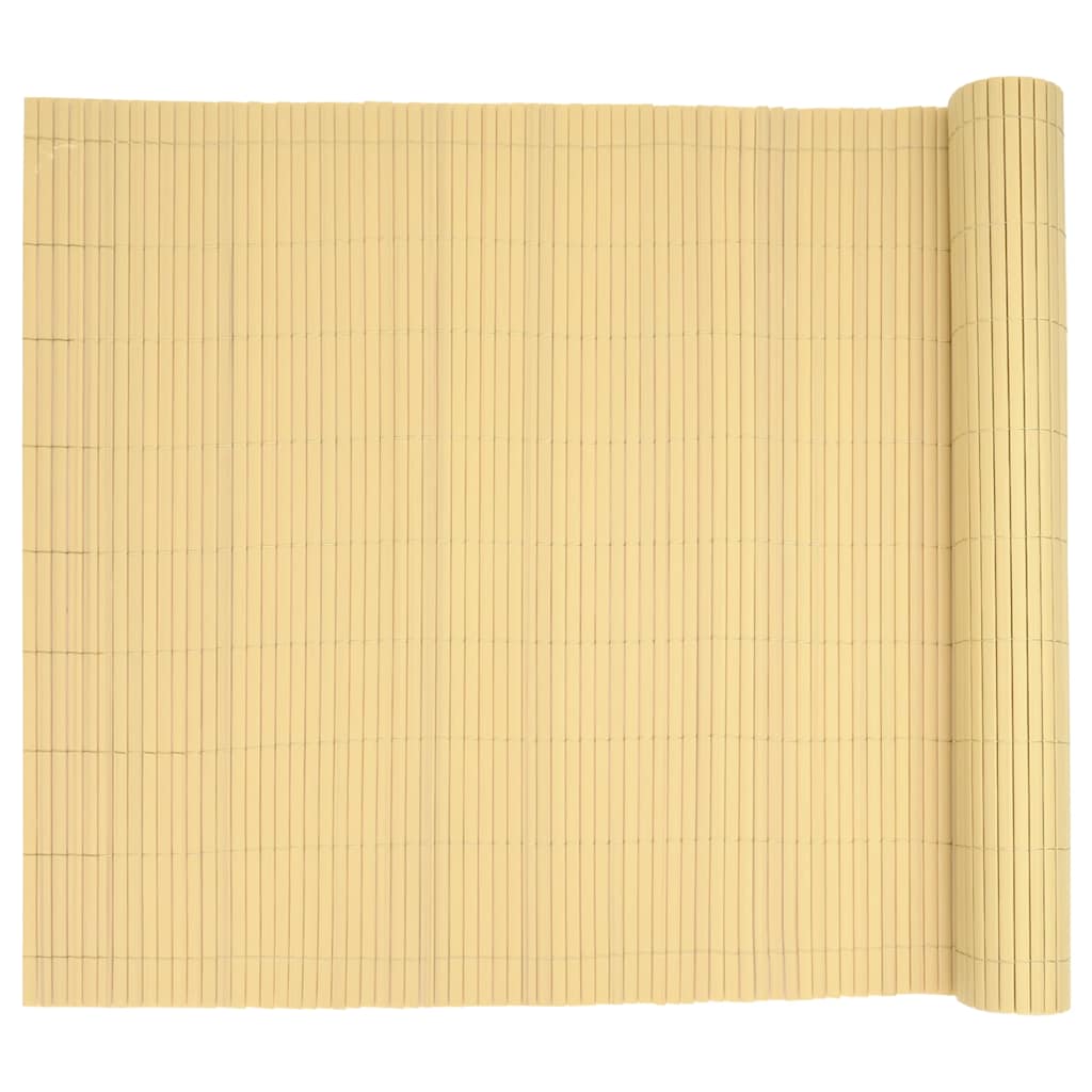 Recinzione da Giardino Bifacciale Gialla 1,8x5 m in PVC