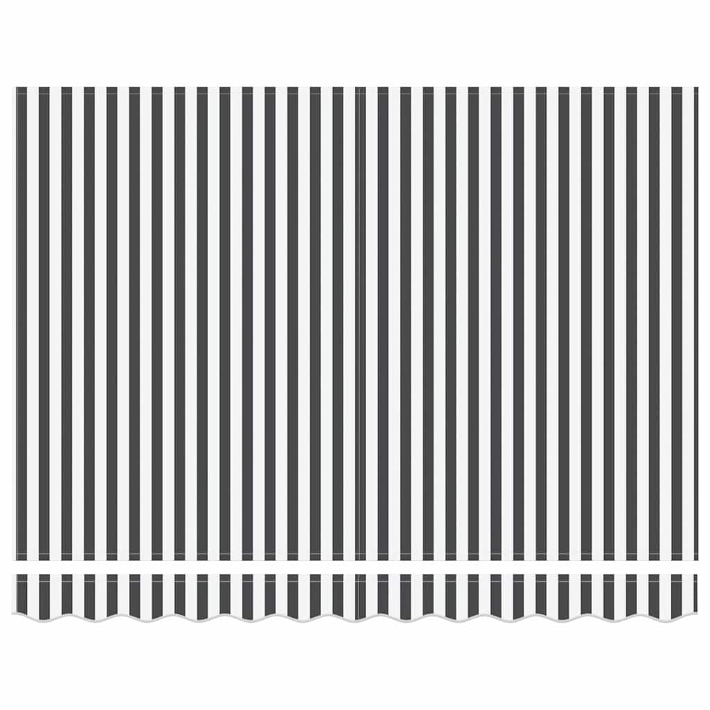 Tenda Retrattile Antracite 250 x 200 cm Tessuto 3329393