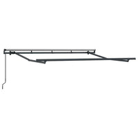 vidaXL Tenda Retrattile Rosso 250 x 200 cm Poliestere e Alluminio