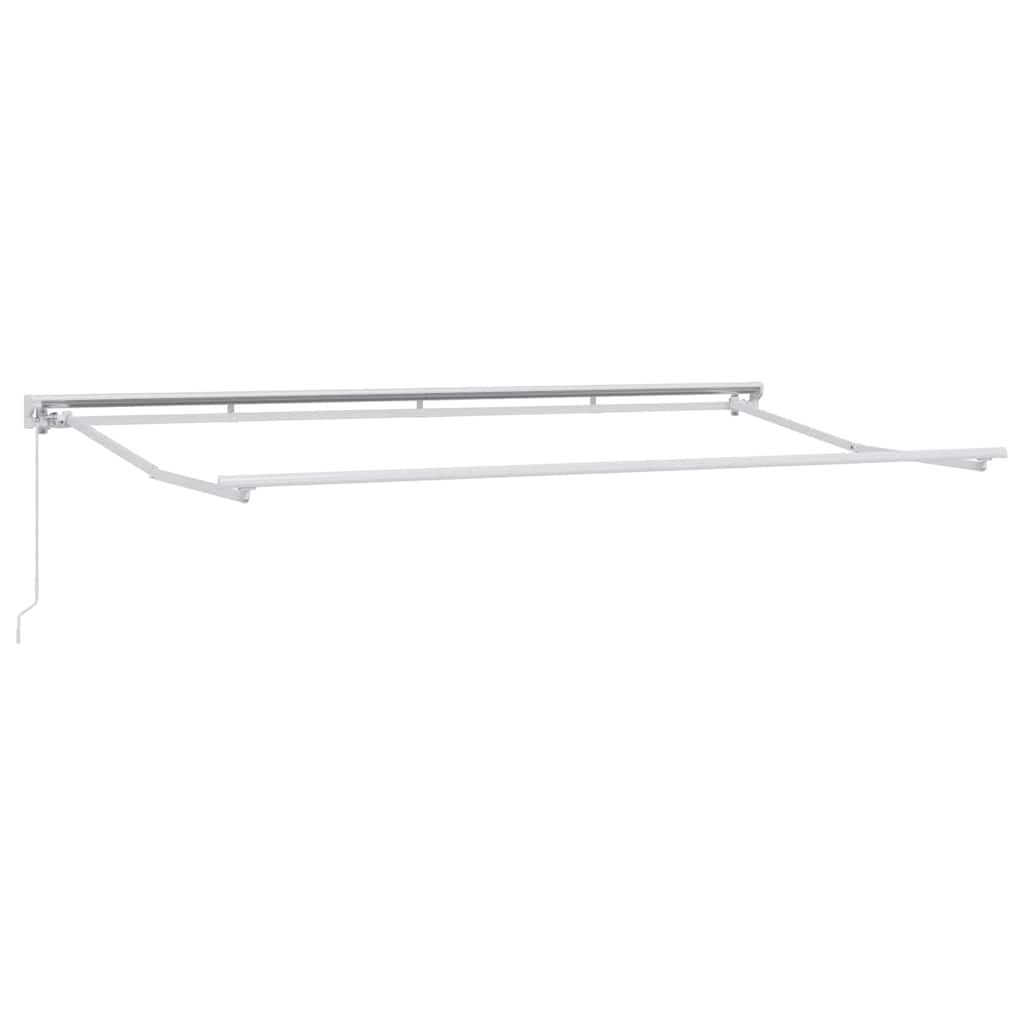 vidaXL Tenda Retrattile Antracite 400 x 200 cm Tessuto