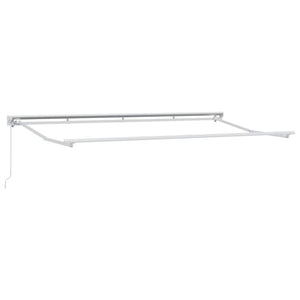vidaXL Tenda Retrattile Antracite 400 x 200 cm Tessuto
