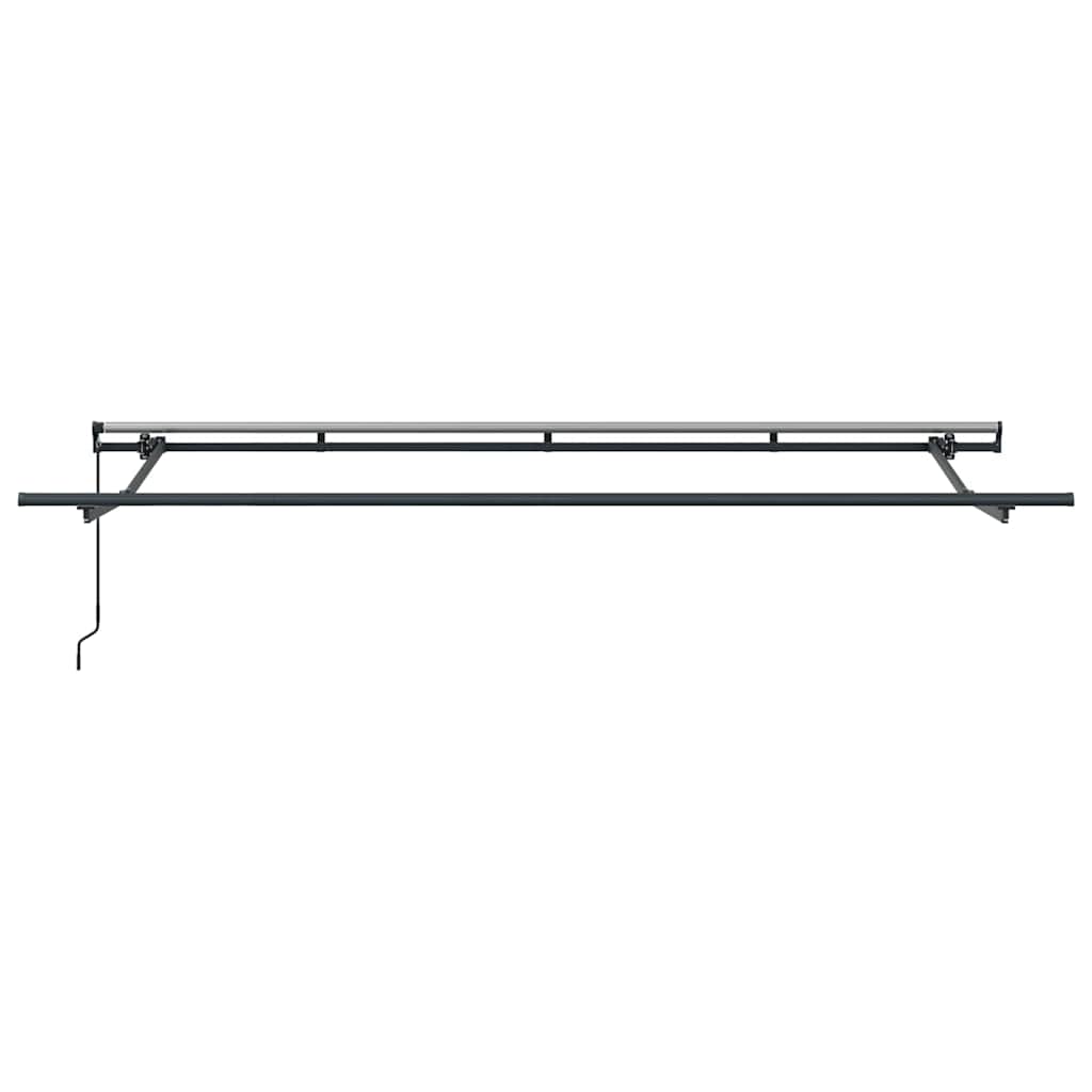 vidaXL Tenda Retrattile Antracite 400 x 200 cm Tessuto