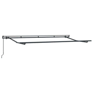 vidaXL Tenda Retrattile Borgogna 400 x 200 cm Poliestere e Alluminio