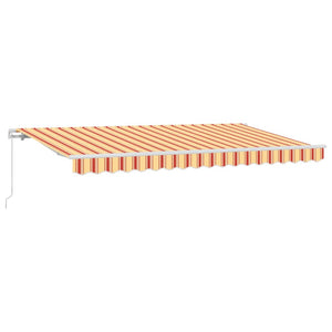 vidaXL Tenda Retrattile Multicolore 400 x 200 cm