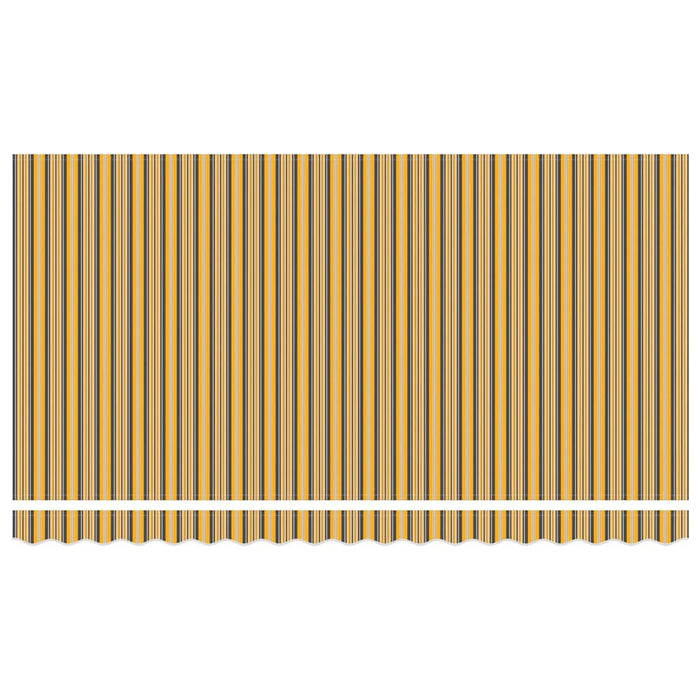 Tenda Retrattile Striscia Multicolore 400x200 cm Tessuto 3329848