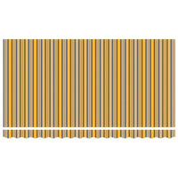 vidaXL Tenda Retrattile Multicolore 400 x 200 cm