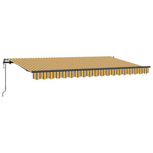 vidaXL Tenda Retrattile Multicolore 400 x 200 cm