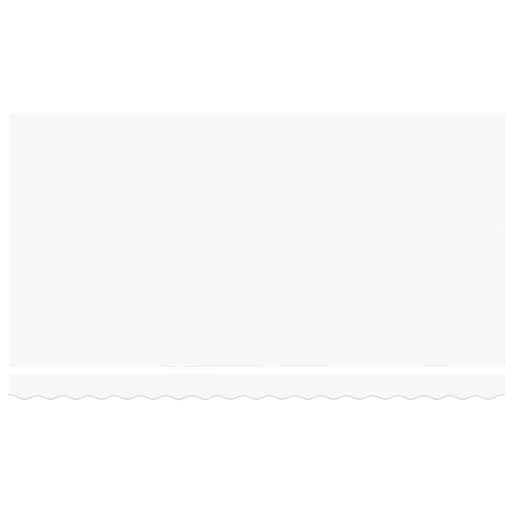 Tenda Retrattile Bianco 400x200 cm Tessuto 3329866