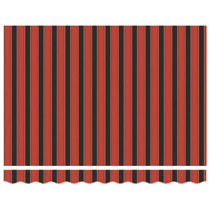 Tenda Retrattile Arancione e marrone 300 x 250 cm 3329939