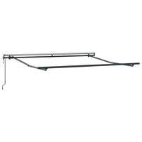 Tenda Retrattile arancione e marrone 300 x 250 cm Tessuto 3329943