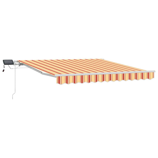 Tenda Retrattile con giallo e arancione 300 x 250 cm Tessuto 3329962
