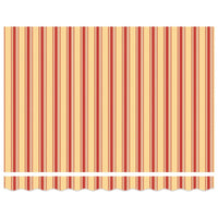 Tettuccio Elettrico Retrattile Giallo e Arancione 300x250 cm 3329978