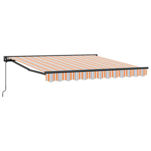 Tenda Retrattile Striscia Multicolore 300x250 cm Tessuto 3330013
