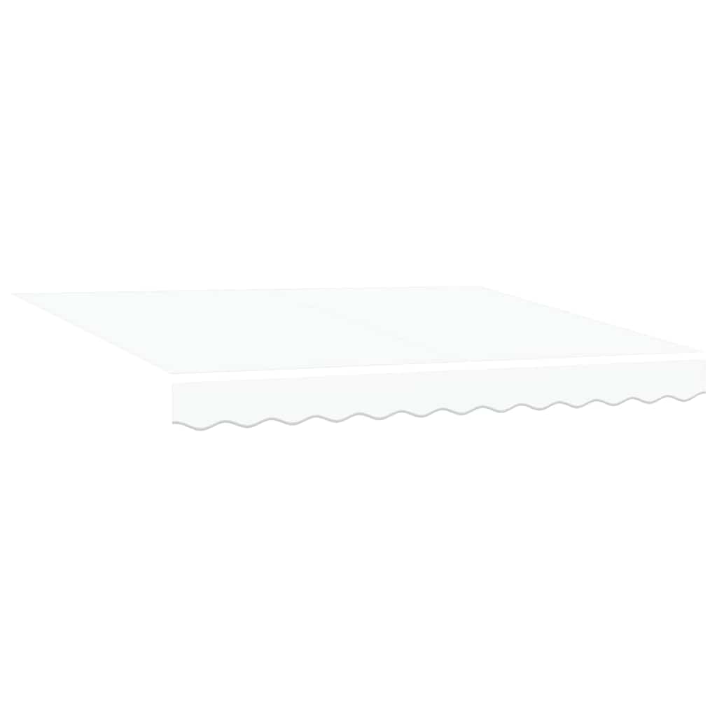 vidaXL Tenda Retrattile Bianco 300 x 250 cm Tessuto, Metallo