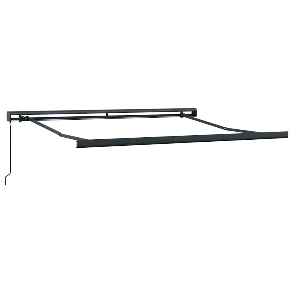 vidaXL Tenda Retrattile Bianco 300 x 250 cm Tessuto, Metallo