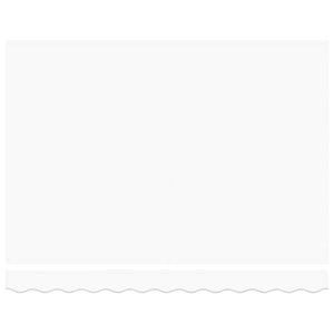 Tenda Retrattile Bianco 300 x 250 cm Tessuto e Metallo 3330084