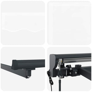 Tenda Retrattile Bianco 300x250 cm Tessuto 3330086