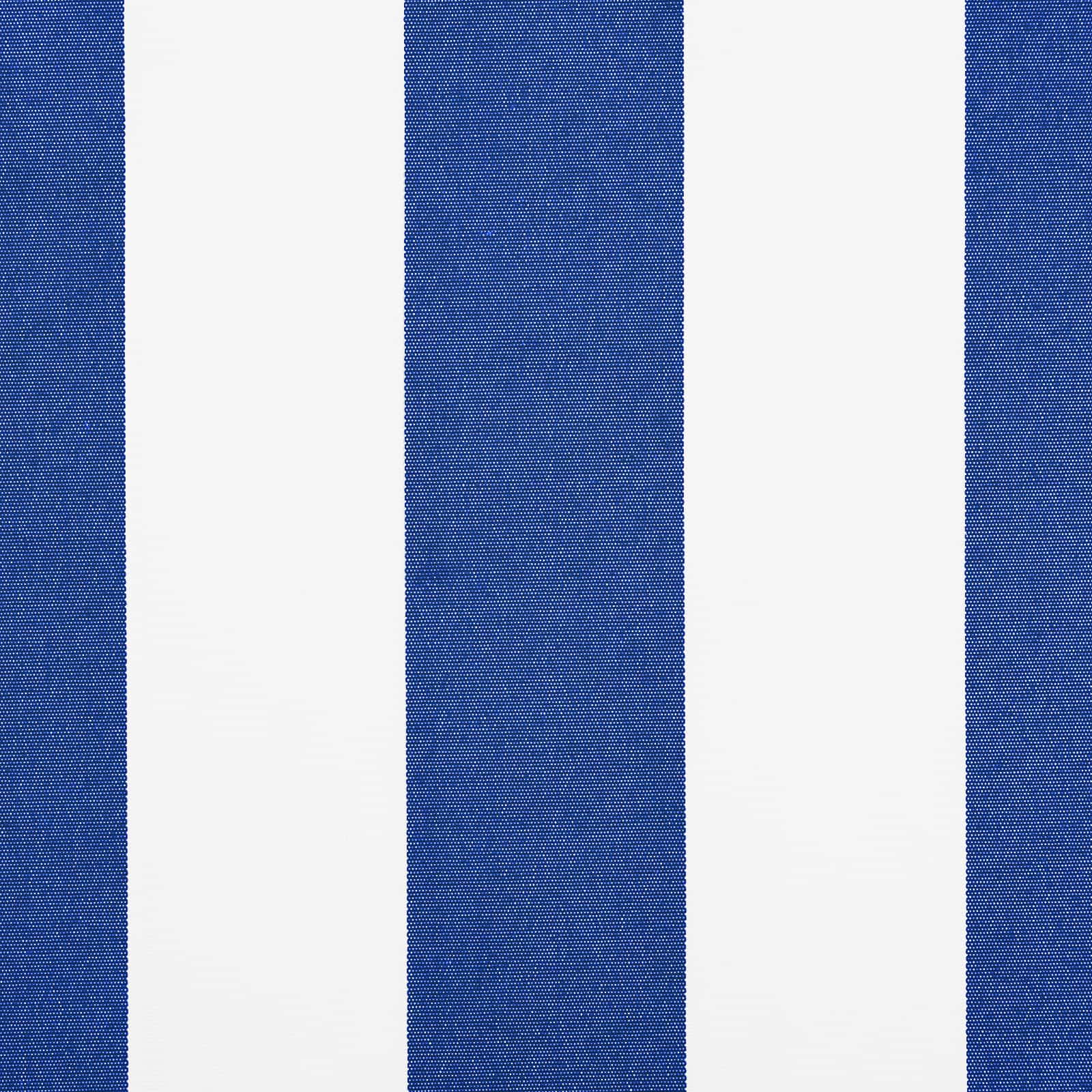 Tenda Retrattile Blu e Bianco 350x250 cm Tessuto 3330200