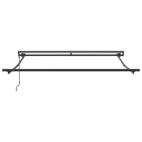 Tenda Retrattile Arancione e Marrone 350x250 cm Tessuto 3330242