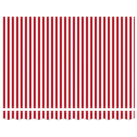 Tenda Retrattile Automatica  a Strisce Rosse e Bianche 350 x 250 cm 3330280