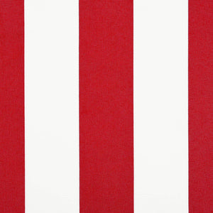 Tenda Retrattile Striscia Rossa e Bianca 350x250 cm Tessuto 3330284