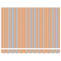 Tenda Retrattile Striscia Multicolore 350x250 cm Tessuto 3330301