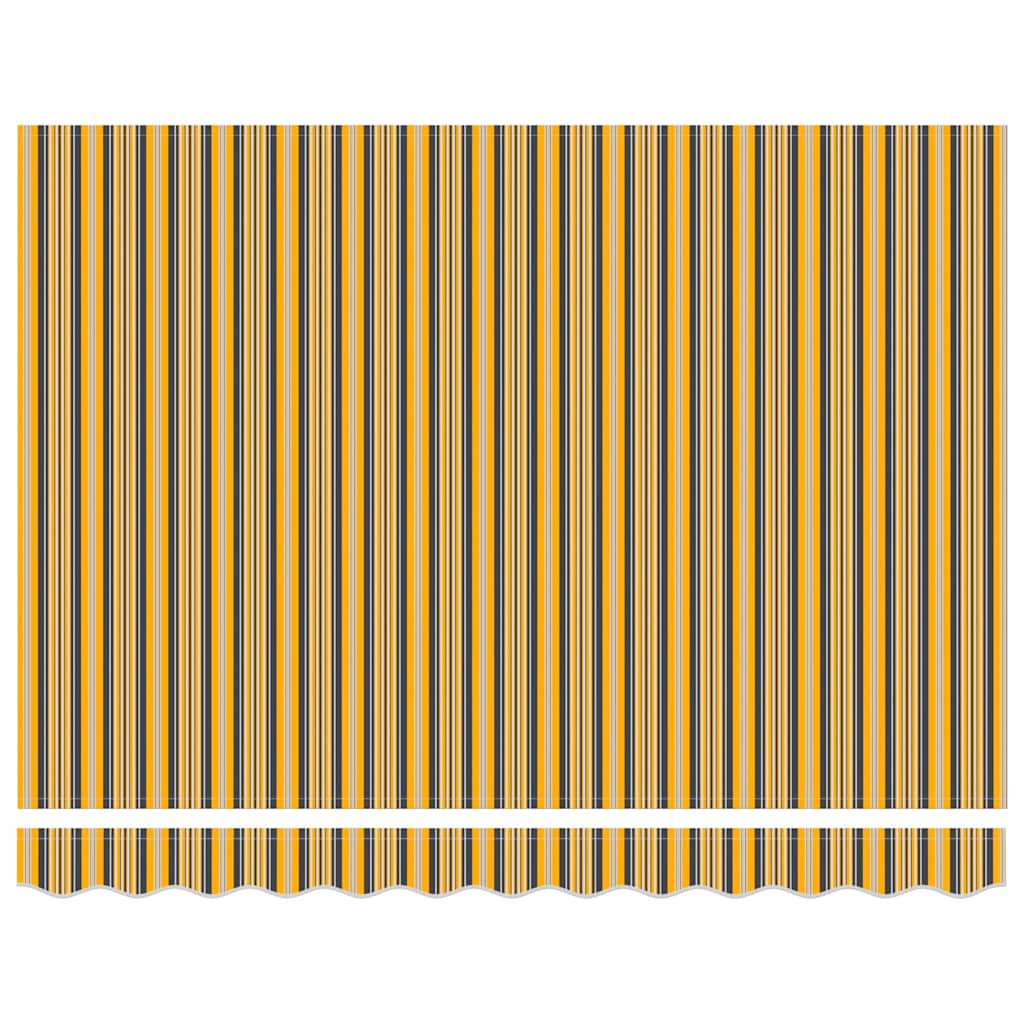 Tenda Retrattile Automatica a Strisce Multicolore 350x250 cm 3330316