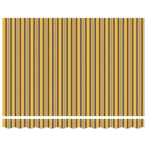 Tenda Retrattile Multicolore 350 x 250 cm Tessuto, Metallo 3330318