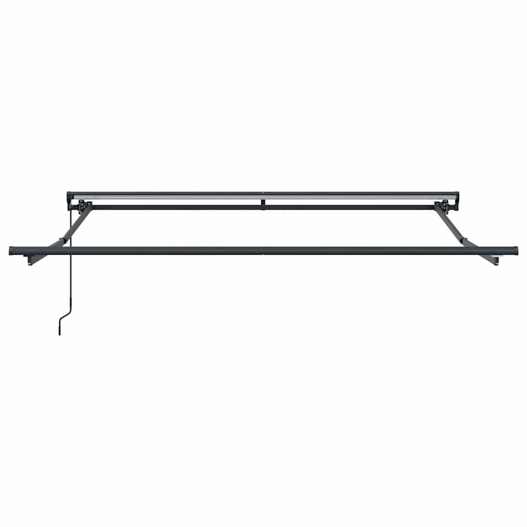 vidaXL Tenda Retrattile Striscia Multicolore 350x250 cm Tessuto