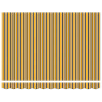 Tenda Retrattile Striscia Multicolore 350x250 cm Tessuto 3330319