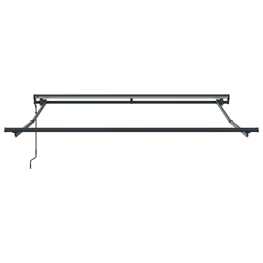 vidaXL Tenda Retrattile Striscia Multicolore 350x250 cm Tessuto