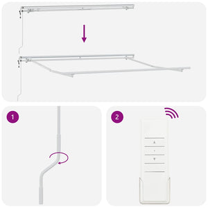 Tenda Grigio Chiaro Grigio chiaro 350 x 250 cm Grigio chiaro 3330377