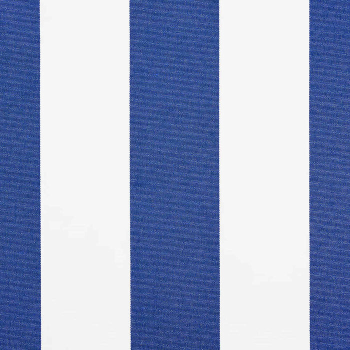 Tenda Retrattile Blu e Bianco 400x300 cm Tessuto 3330485