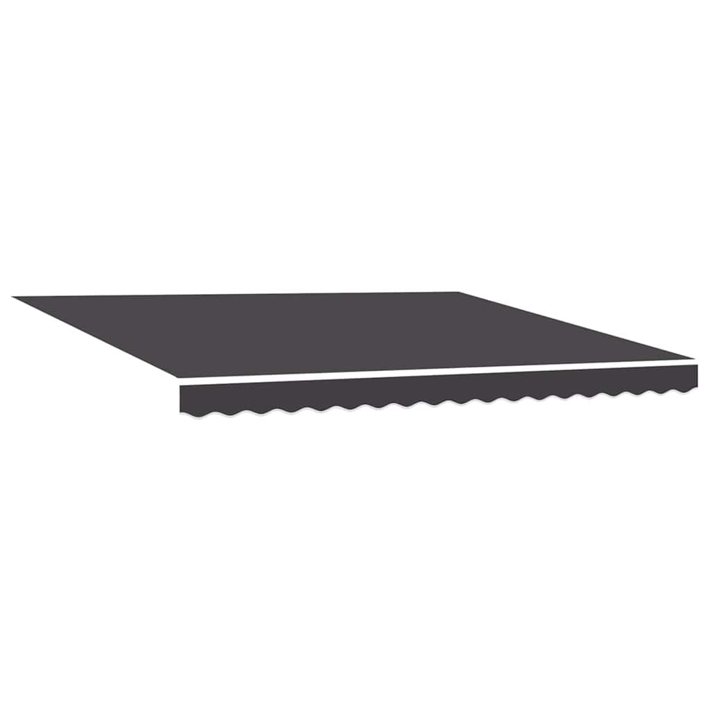 vidaXL Tenda Retrattile Antracite 400x300 cm Tessuto