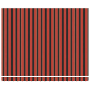 Tenda Retrattile  Arancione e Marrone 400x300 cm 3330511