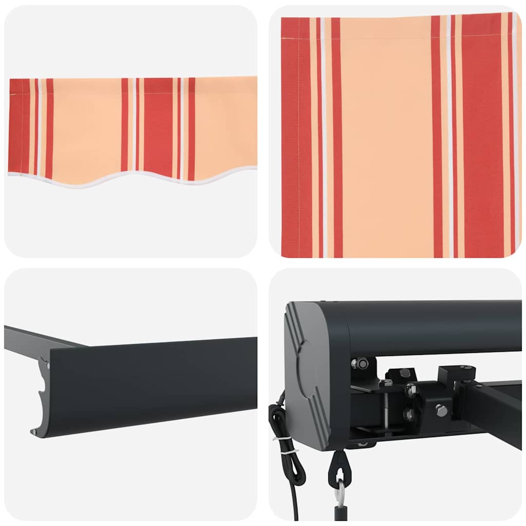 Tenda Retrattile giallo e arancione 400 × 300 cm 3330540