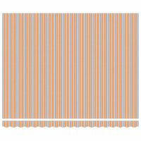 Tenda retrattile Arancione / grigio / blu bianco 400 × 300 cm 3330561