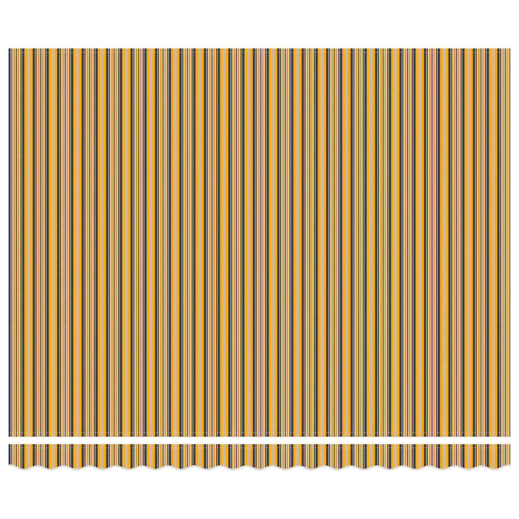 vidaXL Tenda Retrattile Striscia Multicolore 400x300 cm Tessuto