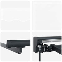 Tenda Retrattile Bianco 400x300 cm Tessuto 3330637